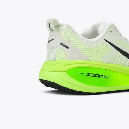 Nike Vomero 18 White Electric Green Volt Running Shoes