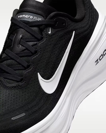 Nike Vomero Plus Black White Running Shoes