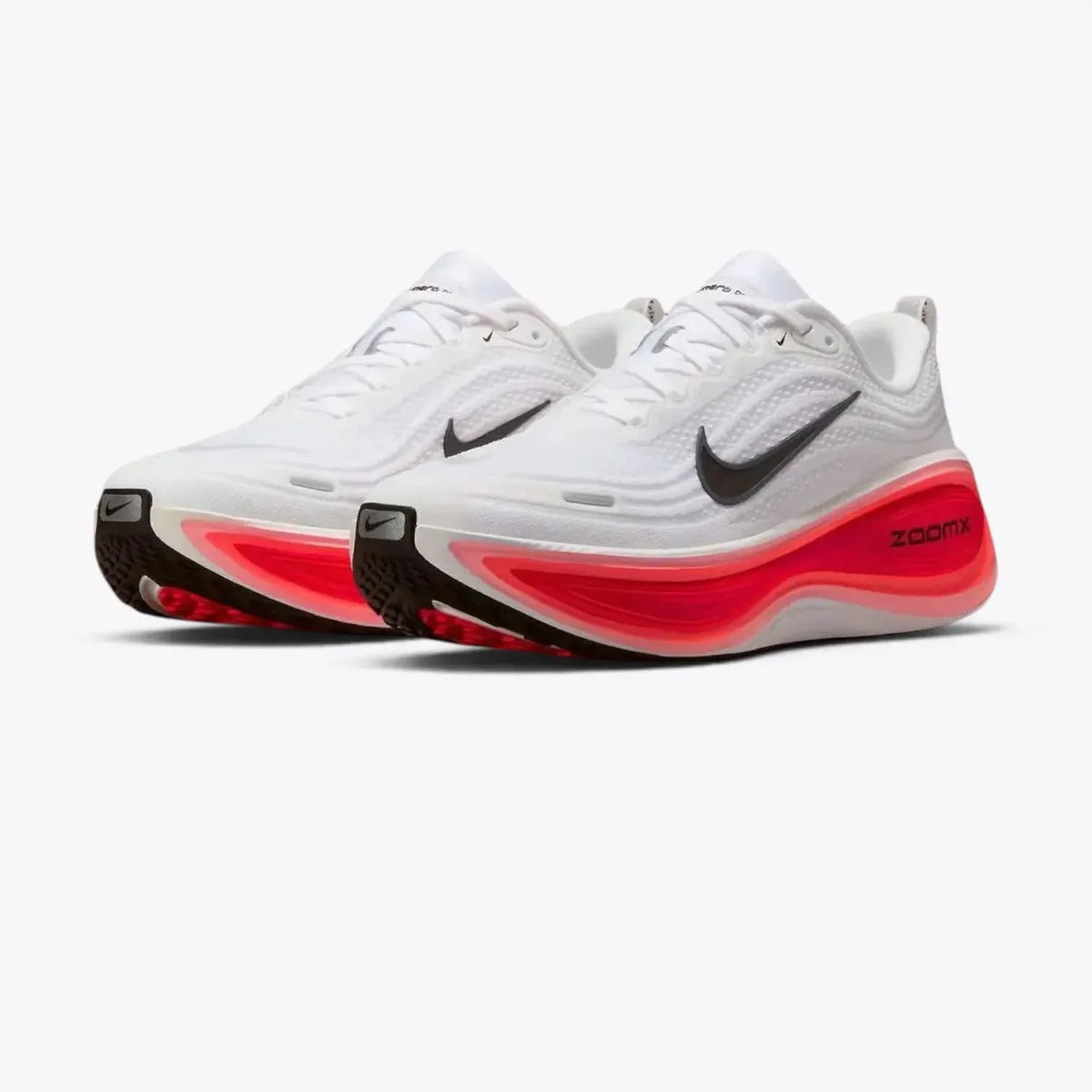 Nike Vomero Plus White Bright Crimson Running Shoes