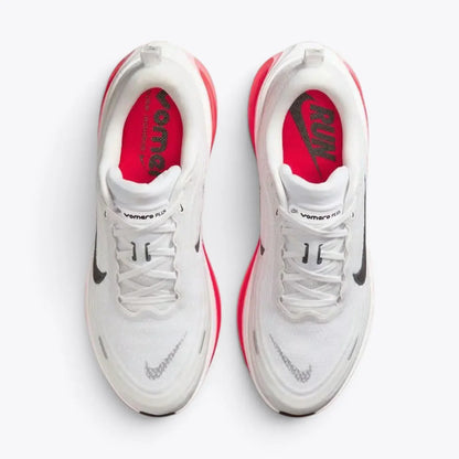 Nike Vomero Plus White Bright Crimson Running Shoes