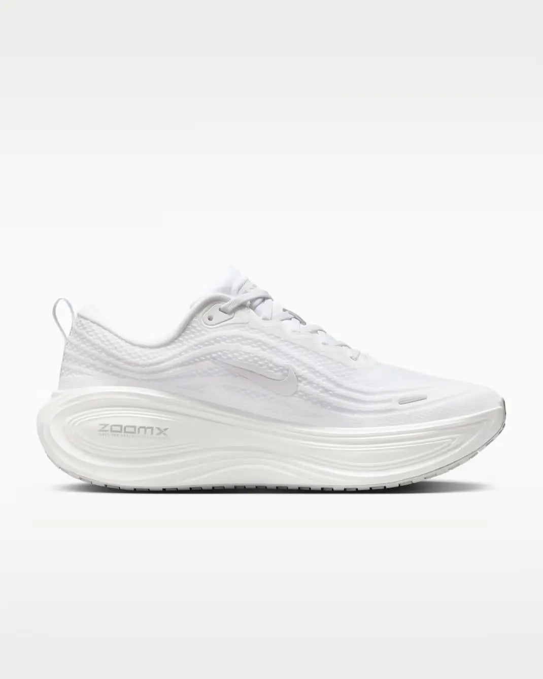 Nike Vomero Plus White Metallic Silver Light Smokey Grey Running Shoes