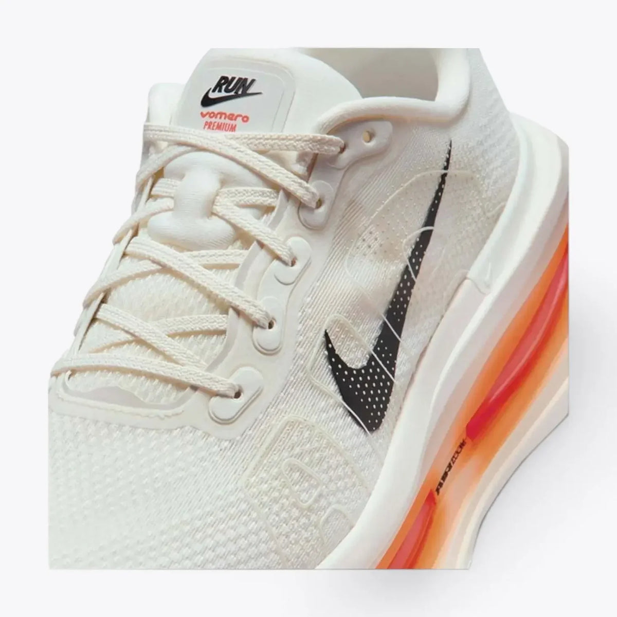Nike Vomero Premium Sail Coconut Milk Total Orange Running Shoes