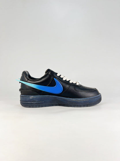 AMBUSH x Nike Air Force 1 Low Black Blue Coral Air Sneakers