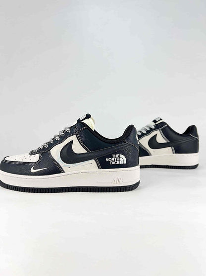 Nike x The North Face Air Force 1 07 Low DF0188-160 Co Branded Sneakers Black White