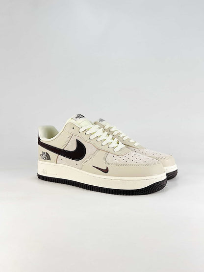 The North Face x Nike Air Force 1 Low Sail Black Air Sneakers