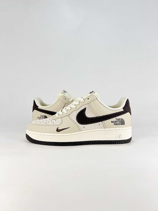 The North Face x Nike Air Force 1 Low Sail Black Air Sneakers
