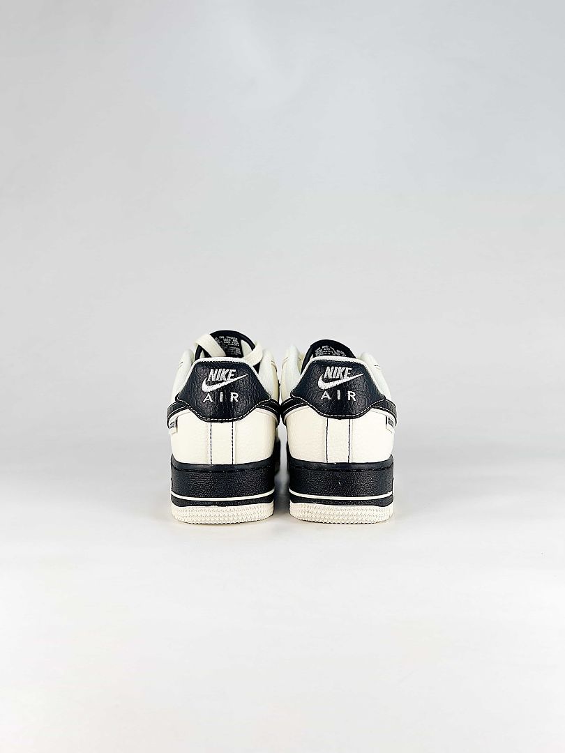 Nike Air Force 1 07 Low DN9688-147 Stussy Double Swoosh Graphic Detail Sneakers White Black