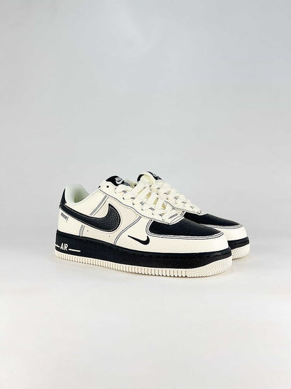 Nike Air Force 1 07 Low DN9688-147 Stussy Double Swoosh Graphic Detail Sneakers White Black