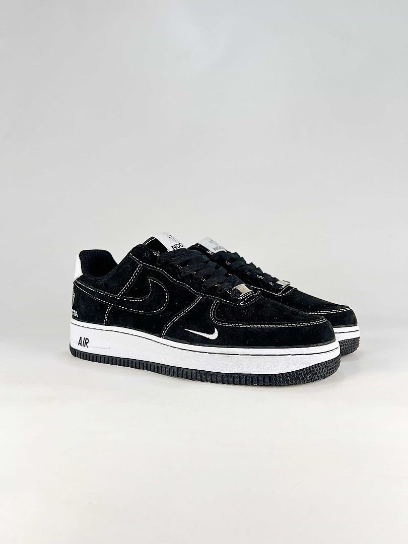 Nike x NOCTA Air Force 1 07 Low DV0788-007 Graphic Detail Sneakers Black White