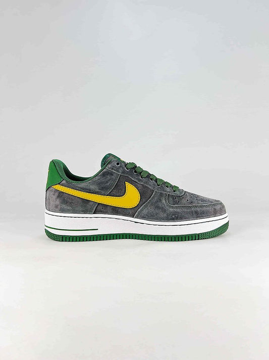 NOCTA x Nike Air Force 1 Low Grey Green Yellow Air Sneakers