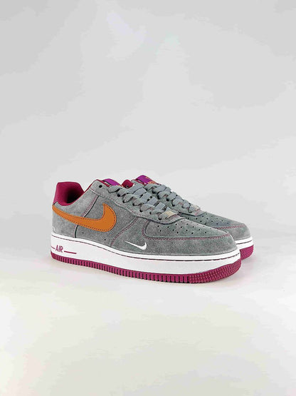 NOCTA x Nike Air Force 1 Low Grey Orange Pink Air Sneakers