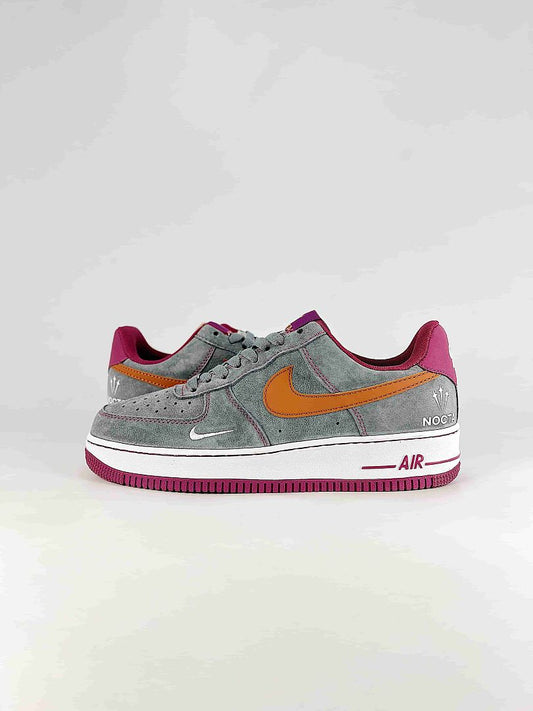 NOCTA x Nike Air Force 1 Low Grey Orange Pink Air Sneakers