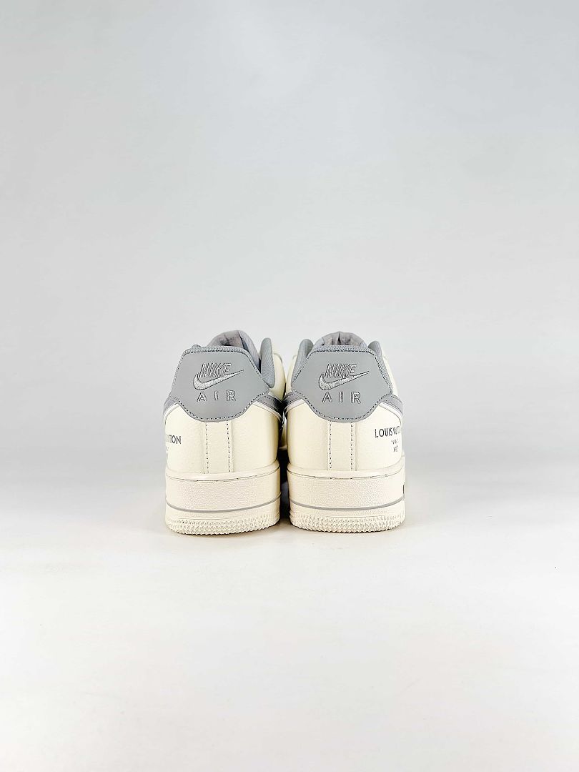 Louis Vuitton x Nike Air Force 1 Low White Grey Air Sneakers