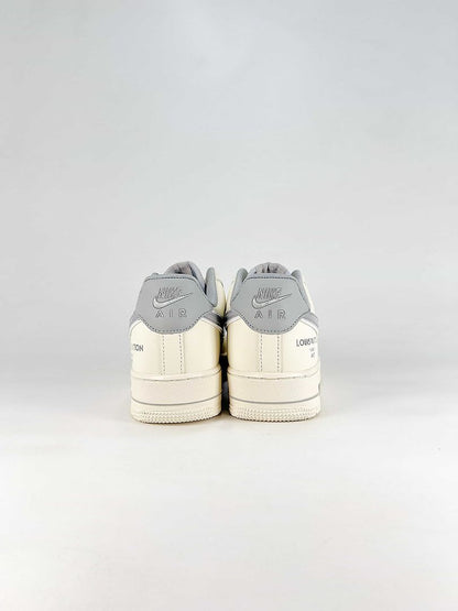 Louis Vuitton x Nike Air Force 1 Low White Grey Air Sneakers