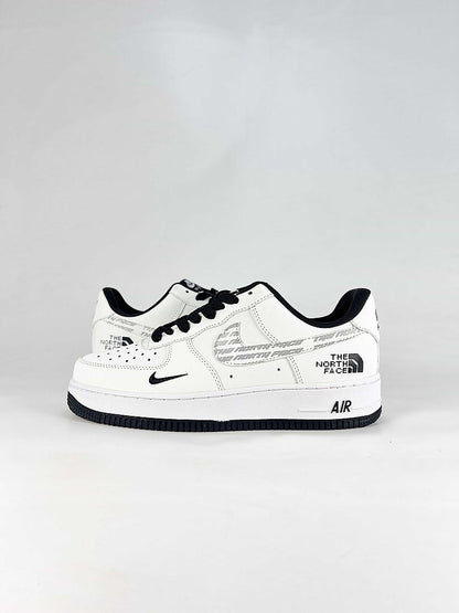 Nike x The North Face Air Force 1 07 Low LD1999-035 Graphic Sneakers White Black Gray
