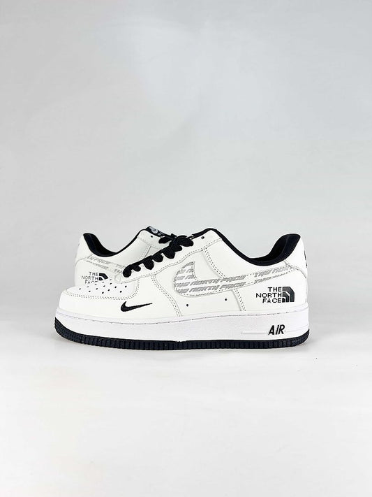 Nike x The North Face Air Force 1 07 Low LD1999-035 Graphic Sneakers White Black Gray