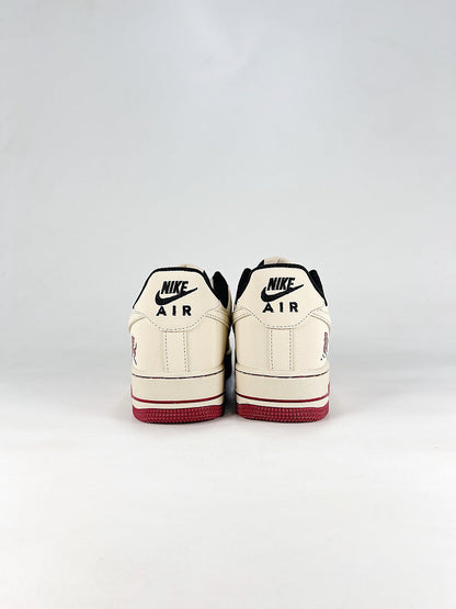Nike Air Force 1 07 Low NH0601-514 Dragon Graphic Sneakers White Red