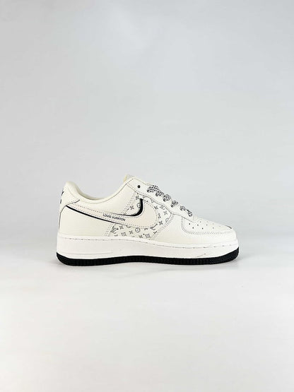 Nike Air Force 1 '07 Low x CLOT Black White Sneakers