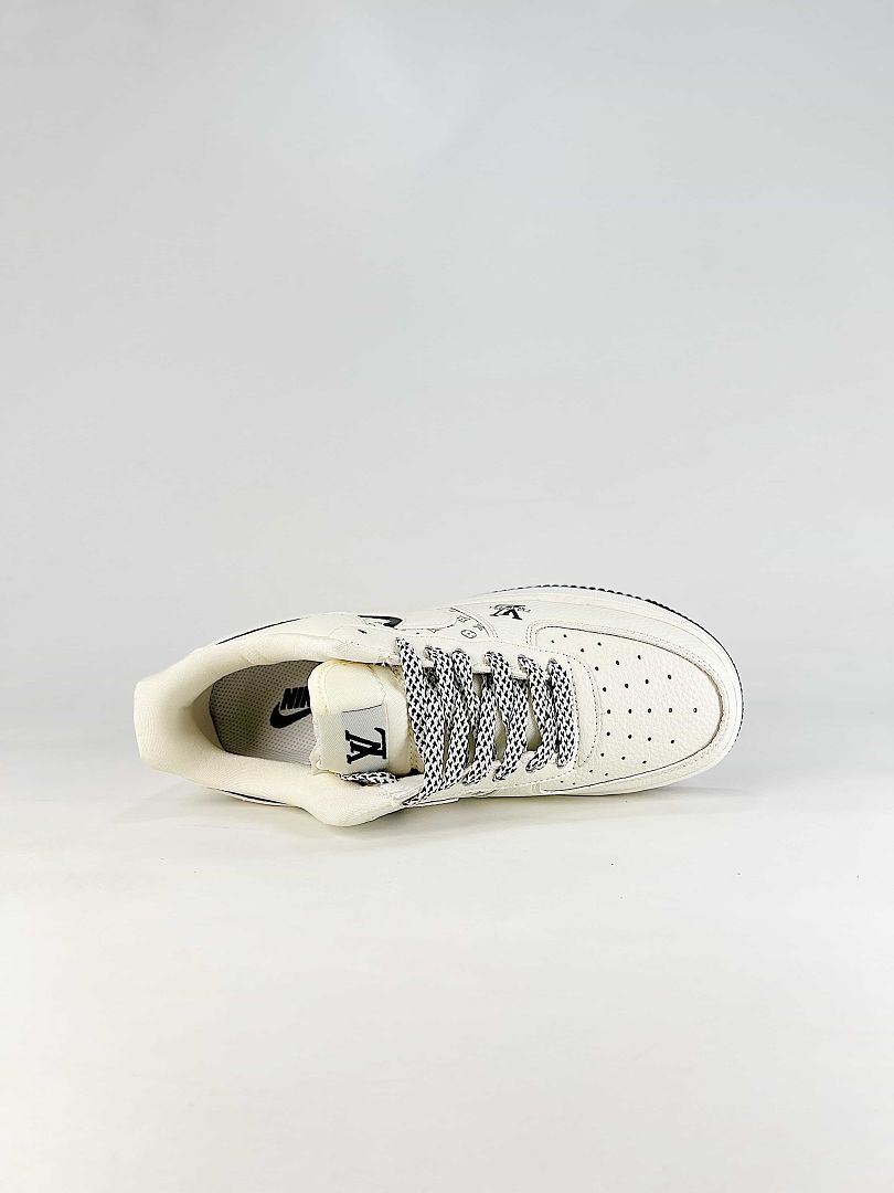 Nike Air Force 1 '07 Low x CLOT Black White Sneakers
