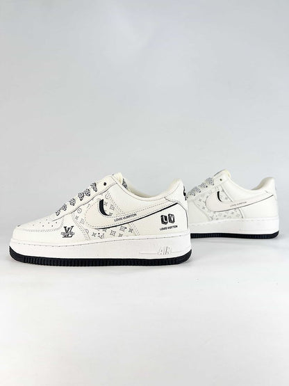 Nike Air Force 1 '07 Low x CLOT Black White Sneakers