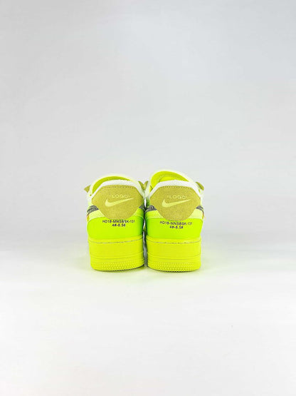 Nike Air Force 1 '07 Low AO4606-700 Volt Graphic Sneakers