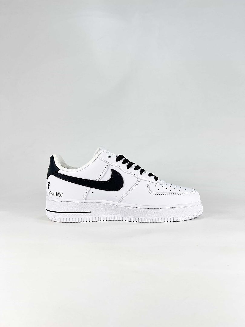 Nike Air Force 1 '07 Low CW2288-111 White Black Graphic Sneakers