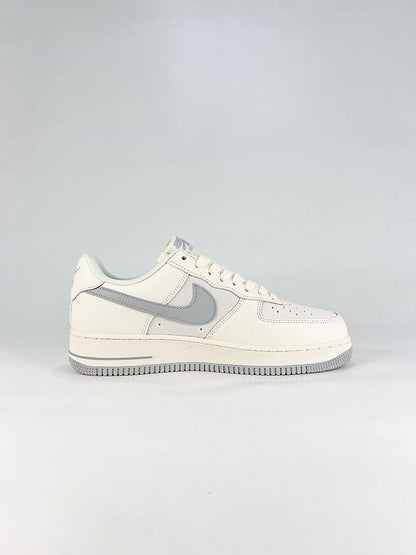Nike x Stussy Air Force 1 Low DN9688-135 Cream White Grey Signature Detail Sneakers