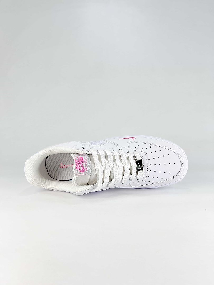 Nike Air Force 1 '07 Low IV4453-100 White Pink Blue Sneakers