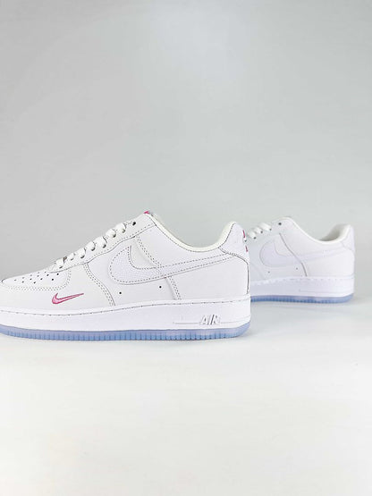 Nike Air Force 1 '07 Low IV4453-100 White Pink Blue Sneakers