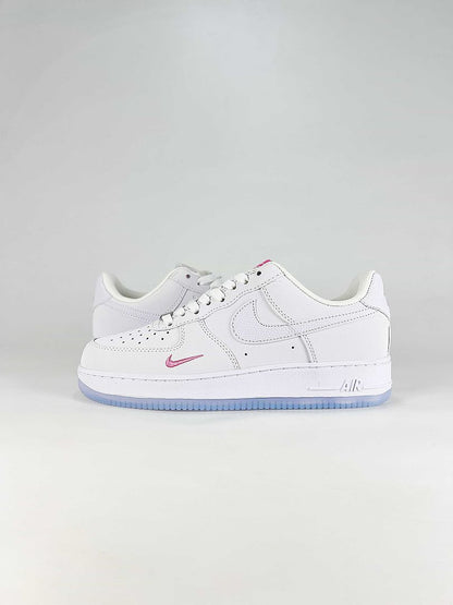 Nike Air Force 1 '07 Low IV4453-100 White Pink Blue Sneakers