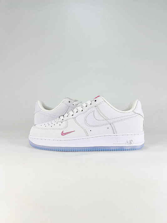 Nike Air Force 1 '07 Low IV4453-100 White Pink Blue Sneakers