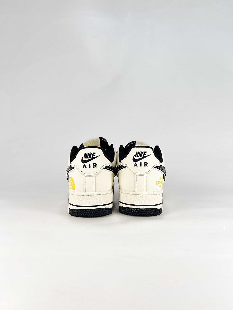 Nike x The North Face Air Force 1 07 Low JP8028-064 Co Branded Sneakers White Black Volt Yellow