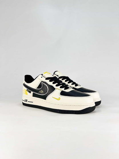 Nike x The North Face Air Force 1 07 Low JP8028-064 Co Branded Sneakers White Black Volt Yellow