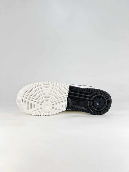 Stussy x Nike Air Force 1 Low White Black Red Air Sneakers