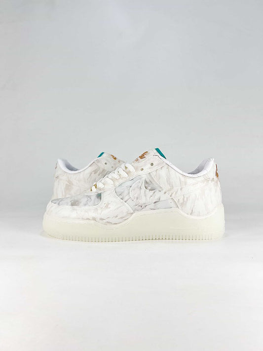 Nike Air Force 1 '07 Low IQ5373-100 White Marble Sneakers