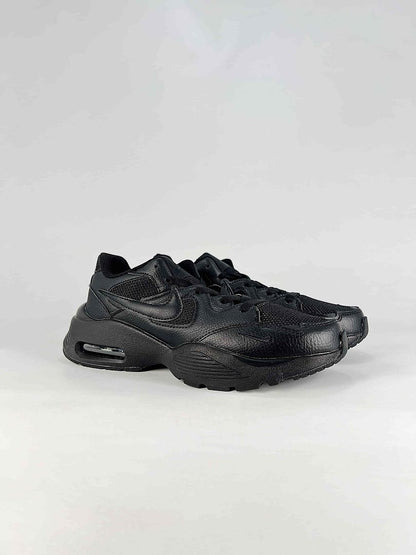 Nike Air Max Fusion CJ1671-001 Textured Sole Sneakers Black