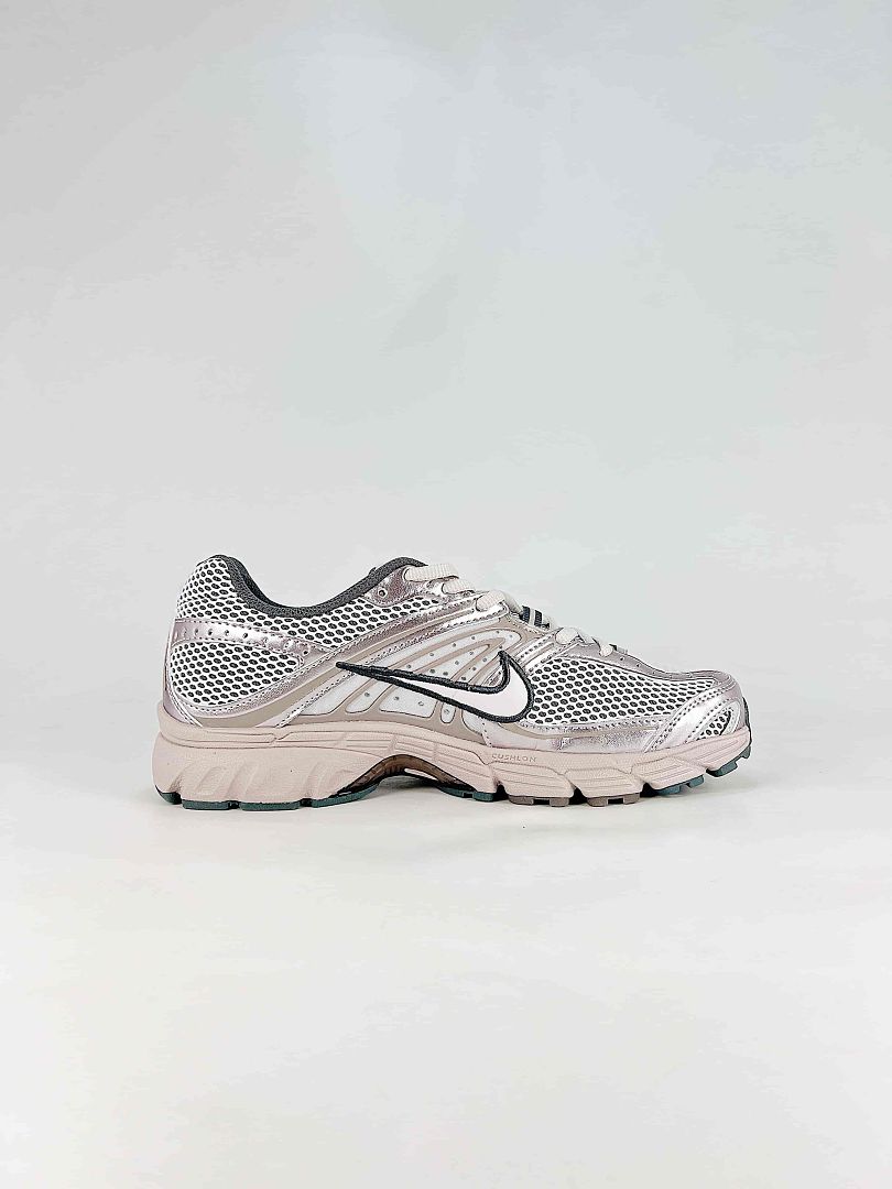 Nike Air Max Moto 2K IO7592-077 Reflective Layered Sneakers Silver White Black Pink