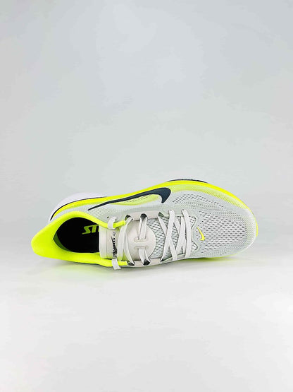 Nike Air Zoom Pegasus 42 White Black Volt Running Shoes