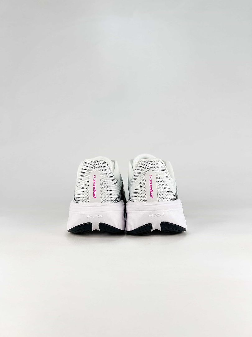 Nike Pegasus 42 IB1873-110 Zoom Air Detail Sneakers White Black Green
