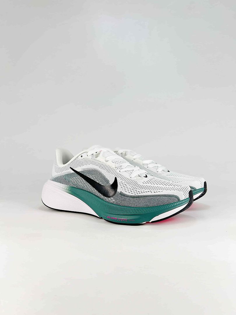 Nike Pegasus 42 IB1873-110 Zoom Air Detail Sneakers White Black Green