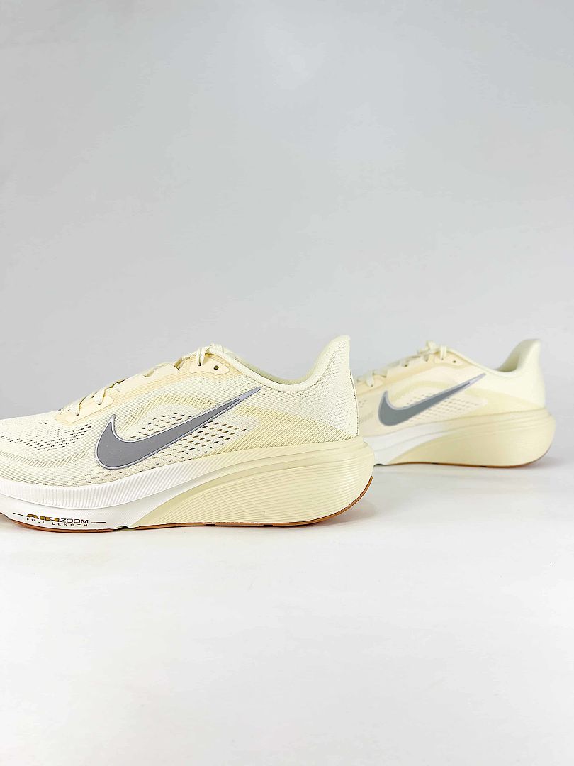 Nike Air Zoom Pegasus 42 Sail Grey Brown Running Shoes