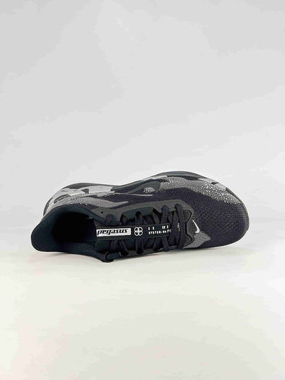 Nike Air Zoom Pegasus 42 Black Grey Graphic Running Shoes