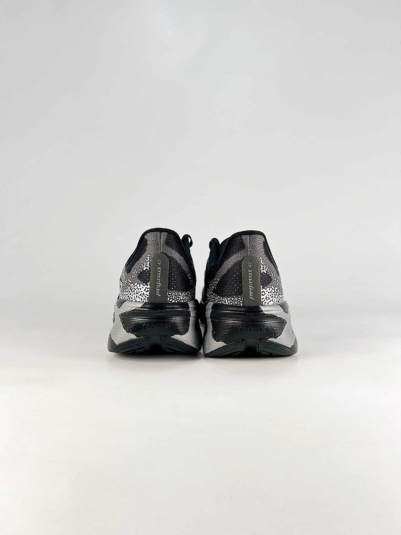 Nike Air Zoom Pegasus 42 Black Grey Graphic Running Shoes