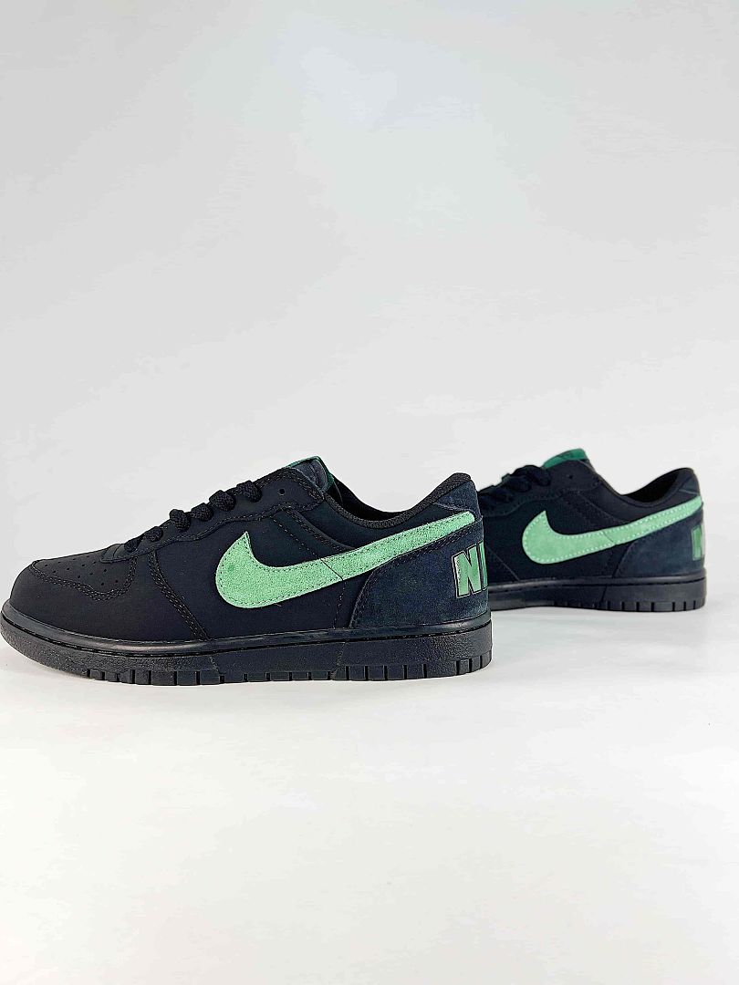 Nike Big Low Black Mint Green Sneakers