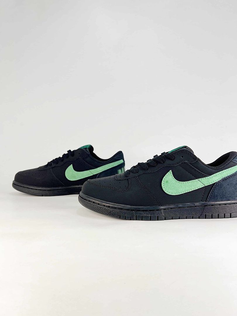 Nike Big Low Black Mint Green Sneakers