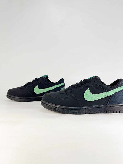 Nike Big Low Black Mint Green Sneakers