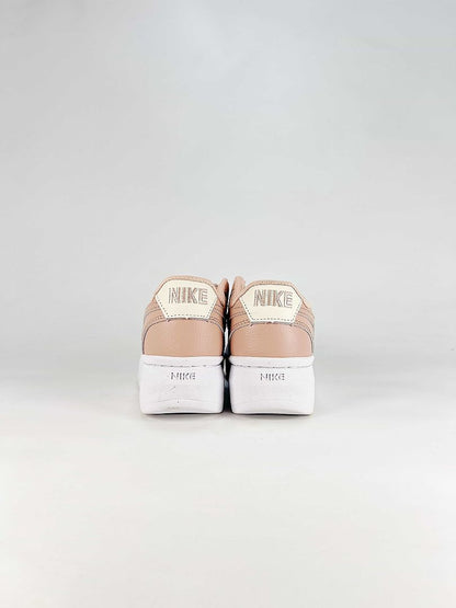 Nike Court Vision Alta Peach Sail Platform Sneakers