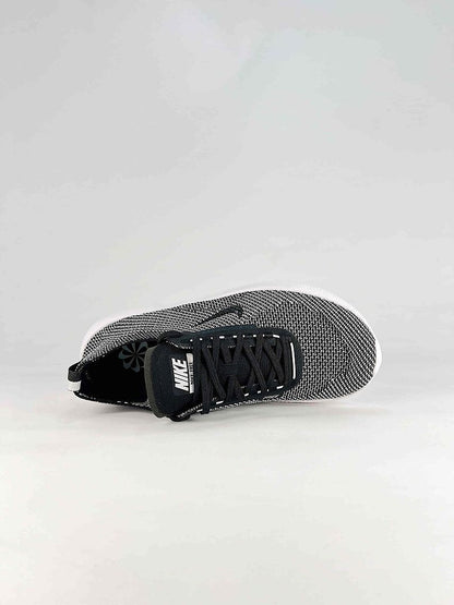 Nike Free 2025 HF1078-800 Black White Knit Sneakers