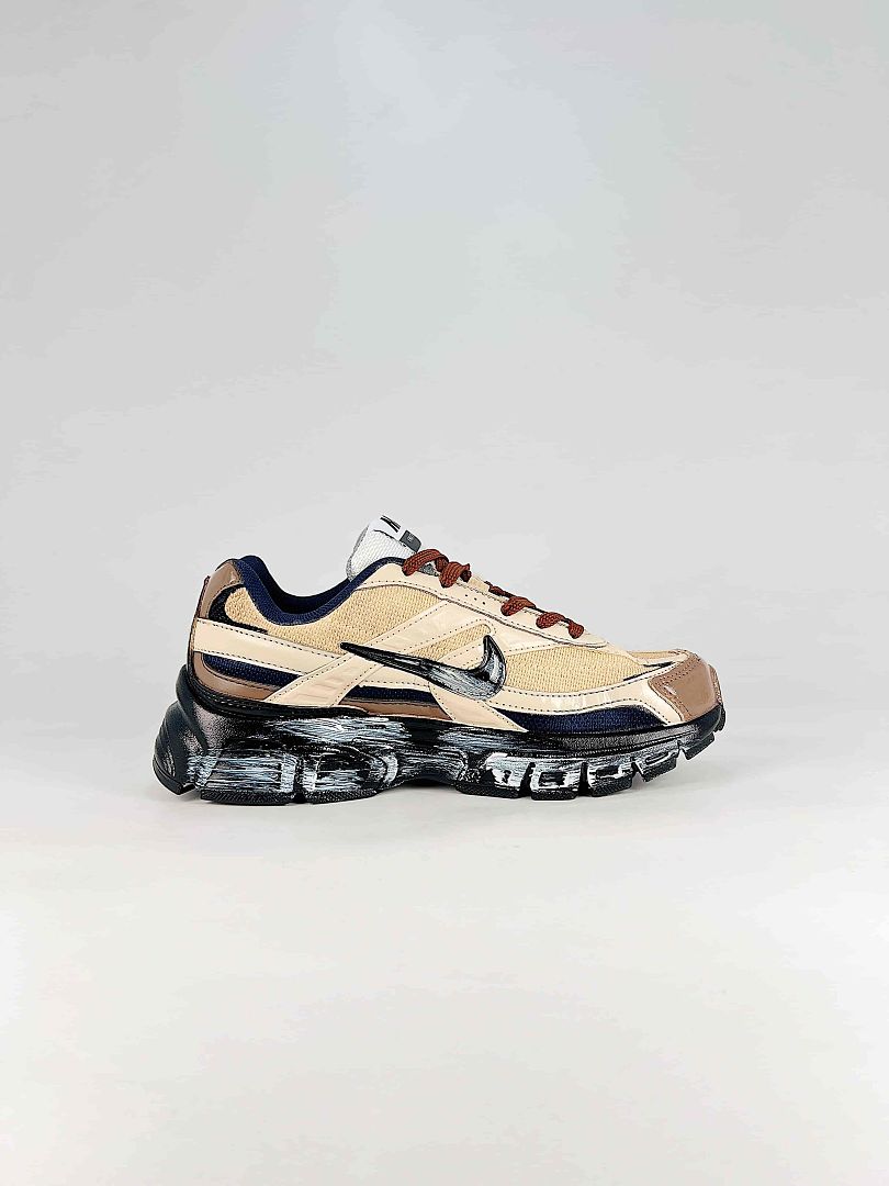 Nike Initiator 394055-102 Beige Brown Navy Black Retro Low Top Sneakers