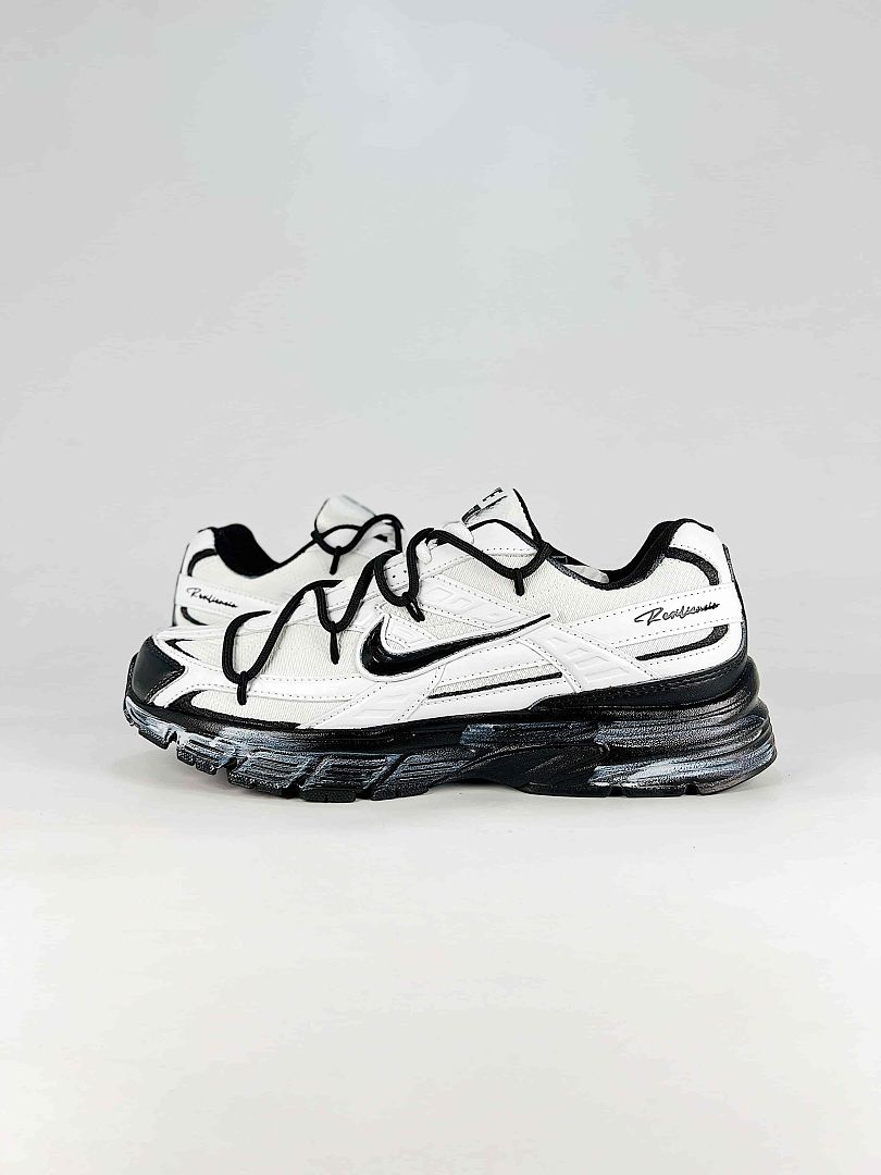 Nike Initiator FQ6873-101 White Black Classic Low Top Retro Running Sneakers